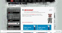 Desktop Screenshot of novenimosdeparis.wordpress.com