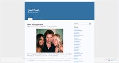 Desktop Screenshot of justfloat.wordpress.com