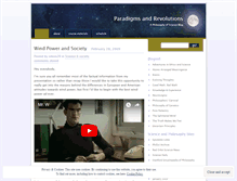 Tablet Screenshot of planetparadigm.wordpress.com