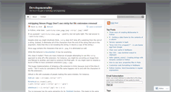 Desktop Screenshot of developmentality.wordpress.com