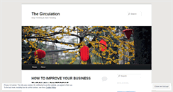 Desktop Screenshot of newscirculation.wordpress.com