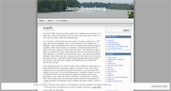 Desktop Screenshot of jasonrosenberg.wordpress.com