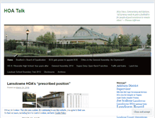 Tablet Screenshot of loudounhoa.wordpress.com
