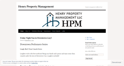 Desktop Screenshot of henrypropertymanagement.wordpress.com