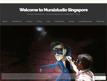 Tablet Screenshot of muralstudio.wordpress.com