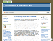 Tablet Screenshot of mobiledealsuk.wordpress.com