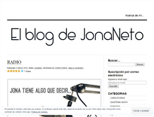 Tablet Screenshot of jonaneto.wordpress.com