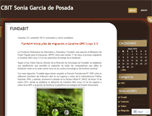 Tablet Screenshot of cbitsoniagarciadeposada.wordpress.com