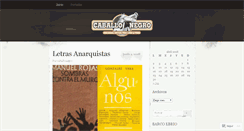 Desktop Screenshot of caball0negr0.wordpress.com