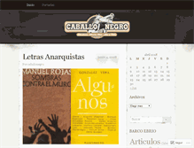 Tablet Screenshot of caball0negr0.wordpress.com