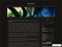 Tablet Screenshot of dannacorall.wordpress.com