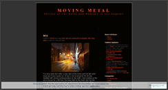 Desktop Screenshot of movingmetal.wordpress.com