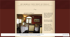 Desktop Screenshot of mymobileviewwestofphilly.wordpress.com