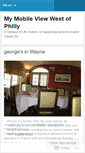 Mobile Screenshot of mymobileviewwestofphilly.wordpress.com