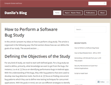 Tablet Screenshot of danious.wordpress.com