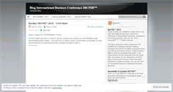 Desktop Screenshot of ibcpib.wordpress.com