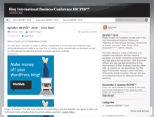 Tablet Screenshot of ibcpib.wordpress.com