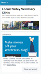 Mobile Screenshot of locustvalleyvet.wordpress.com