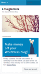 Mobile Screenshot of liturgicnista.wordpress.com