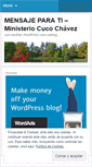Mobile Screenshot of mensajeparati.wordpress.com