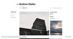 Desktop Screenshot of andrewslttr.wordpress.com