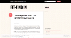 Desktop Screenshot of oufittingin.wordpress.com