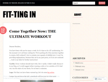 Tablet Screenshot of oufittingin.wordpress.com