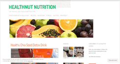 Desktop Screenshot of healthnutnutrition.wordpress.com