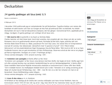 Tablet Screenshot of deckarbiten.wordpress.com