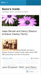 Mobile Screenshot of nancj.wordpress.com