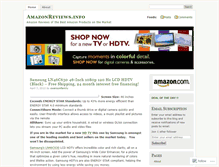 Tablet Screenshot of amazonreviewsinfo.wordpress.com