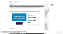 Desktop Screenshot of elenagavrila.wordpress.com