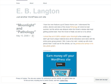 Tablet Screenshot of eblangton.wordpress.com