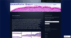 Desktop Screenshot of dermpath.wordpress.com