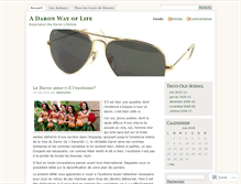 Tablet Screenshot of daronstyle.wordpress.com