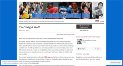 Desktop Screenshot of nimalanharindrassportingblog.wordpress.com
