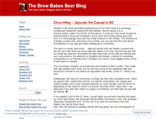 Tablet Screenshot of brewbabes.wordpress.com