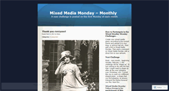 Desktop Screenshot of mixedmediamonday.wordpress.com
