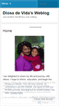 Mobile Screenshot of diosadevida.wordpress.com