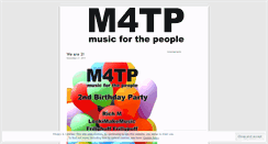 Desktop Screenshot of m4tp.wordpress.com