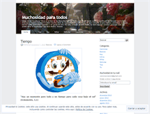 Tablet Screenshot of muchosidad.wordpress.com