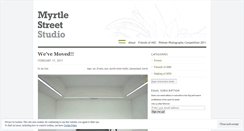 Desktop Screenshot of myrtlestreetstudio.wordpress.com