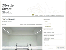 Tablet Screenshot of myrtlestreetstudio.wordpress.com