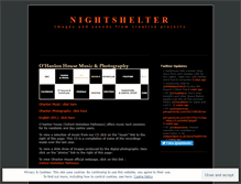 Tablet Screenshot of nightshelter.wordpress.com