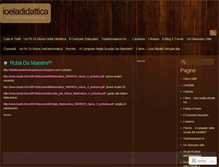 Tablet Screenshot of ioeladidattica.wordpress.com