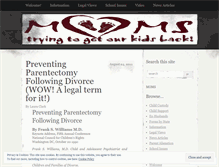 Tablet Screenshot of momstryingtogetourkidsback.wordpress.com