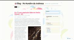 Desktop Screenshot of andressamundim.wordpress.com