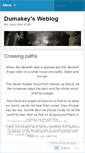 Mobile Screenshot of dumakey.wordpress.com