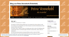 Desktop Screenshot of petravennekohl.wordpress.com