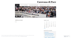 Desktop Screenshot of carovanadipace.wordpress.com